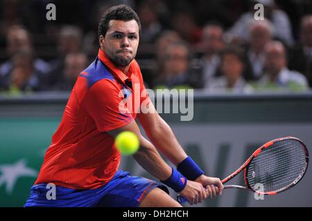 Bercy, Paris, Frankreich. 29. Oktober 2013. Jo Wilfried Tsonga FRA Tennis Open de Paris Masters 1000 ATP Herren Credit: Action Plus Sport/Alamy Live News Stockfoto