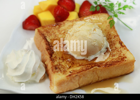 French toast Stockfoto