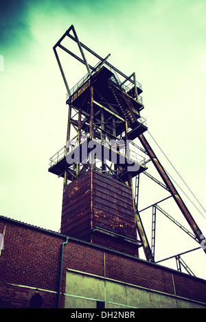 Turm der alten mine Stockfoto