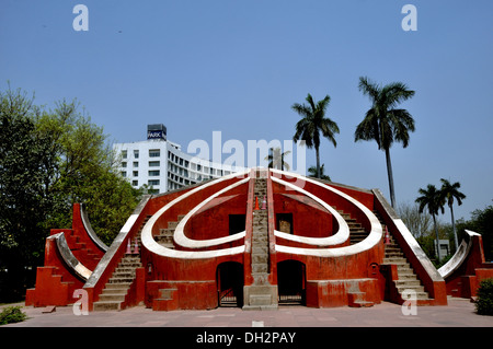 Jantar Mantar in New Delhi Indien Stockfoto