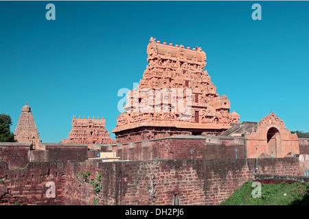 Brihadishwara-Tempel Tamilnadu Indien Asien Stockfoto