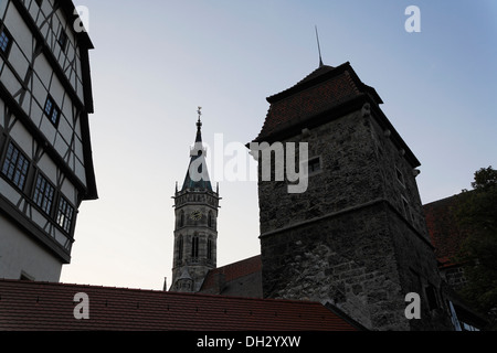 Deutschland, Baden-Württemberg, Bad Urach, Residenzschloss, Schloss, Deutschland, Baden-Württemberg, Bad Urach Stockfoto