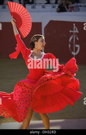 Flamenco-Tänzer in Mijas, Andalusien, Spanien Stockfoto