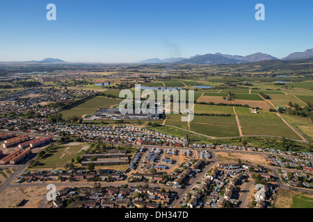 Paarl, Kapstadt-Weinstraße Stockfoto