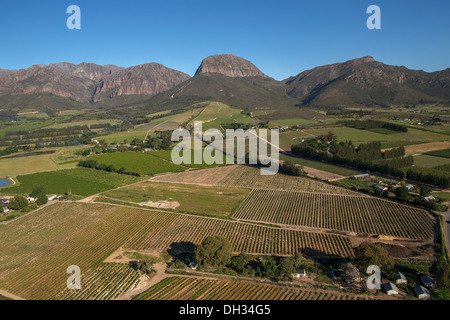 Paarl, Kapstadt-Weinstraße Stockfoto