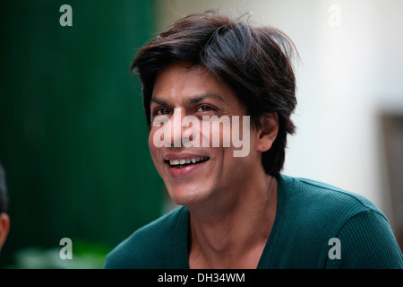 Shah Rukh Khan, Indischer Bollywood Hindi Film Schauspieler, Indien, Asien Stockfoto