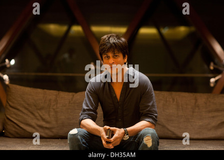 Shah Rukh Khan Indian Bollywood Hindi Film Schauspieler Indien Asien Stockfoto