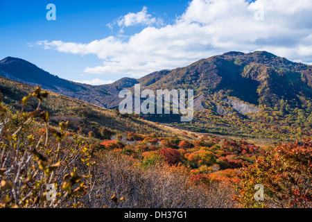 Shikotsu-Toya-Nationalpark in Hokkaido, Japan. Stockfoto