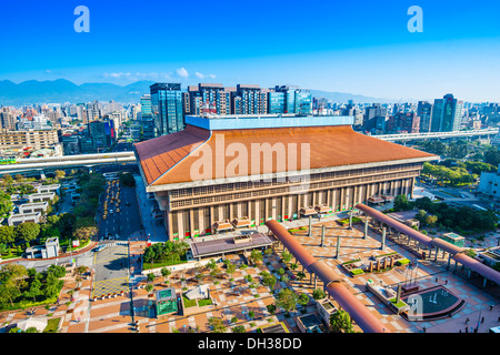 Taipei Hauptbahnhof in der Zhongzheng District von Taipei, Taiwan. Stockfoto