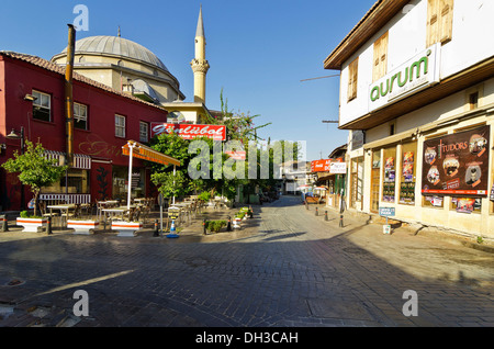 Straßen in der alten Stadt von Kaleiçi, Antalya, Türkei, Asien Stockfoto