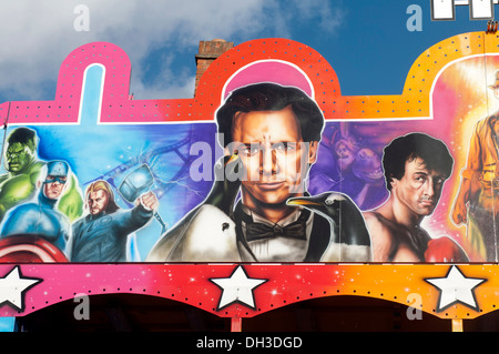 Festplatz Kunstmesse, Stratford Mop, UK Stockfoto