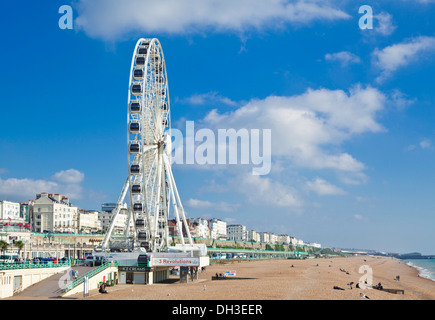 Riesenrad am Strand von Brighton West Sussex England UK GB EU Europa Stockfoto