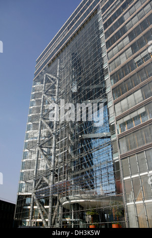 Stadttor, City Gate Wolkenkratzer, Düsseldorf, Nordrhein - Westfalen Stockfoto