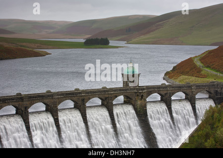 Craig Goch Dam Elan Tal Ryhayader Powys, Wales UK Stockfoto