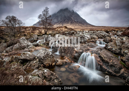 Stob Dearg, Buachaille Etive Mor, Glen Coe, Schottland. Stockfoto