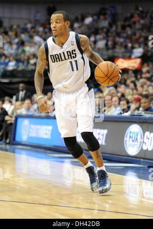 Dallas, TX, USA. 30. Oktober 2013. Dallas Mavericks shooting Guard Monta Ellis #11 bei einem NBA-Spiel zwischen den Atlanta Hawks und die Dallas Mavericks das American Airlines Center in Dallas, TX Dallas besiegt Atlanta 118-109 Credit: Cal Sport Media/Alamy Live News Stockfoto