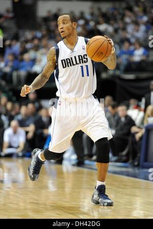 Dallas, TX, USA. 30. Oktober 2013. Dallas Mavericks shooting Guard Monta Ellis #11 bei einem NBA-Spiel zwischen den Atlanta Hawks und die Dallas Mavericks das American Airlines Center in Dallas, TX Dallas besiegt Atlanta 118-109 Credit: Cal Sport Media/Alamy Live News Stockfoto
