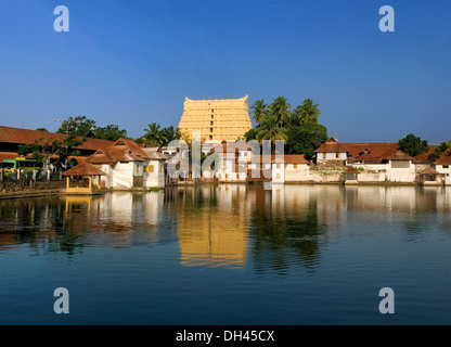 sree padmanabhaswamy Hindu-Tempel in trivandrum, thiruvananthapuram, kerala, Indien, asien Stockfoto