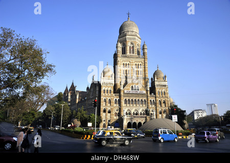 BMC Brihanmumbai Municipal Corporation Gebäude in Mumbai Maharashtra, Indien Stockfoto