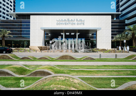 Das Dubai International Convention and Exhibition Centre (DICEC) in Vereinigte Arabische Emirate Stockfoto