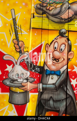 Festplatz Kunstmesse, Stratford Mop, UK Stockfoto