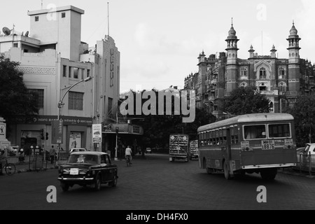 Regal Cinema Hall Theatre und majestätischen Guest House S P Mukherjee Chowk Mumbai Maharashtra Indien Asien Mai 2012 Stockfoto