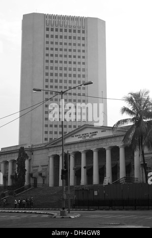 RBI Gebäude Stadt Halle Asiatic Society Staat Zentralbibliothek Mumbai Maharashtra Indien Asien Stockfoto