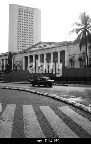 RBI Gebäude Stadt Halle Asiatic Society Staat Zentralbibliothek Horniman Circle Mumbai Maharashtra Indien Asien Juni 2012 Stockfoto