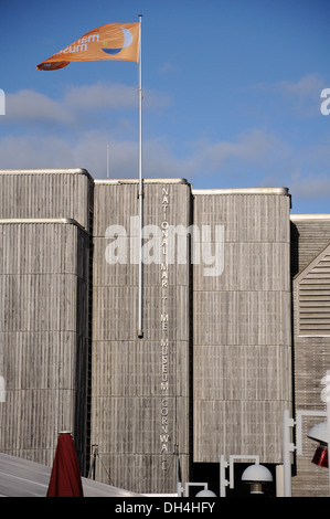 Ein Blick auf das National Maritime Museum Cornwall in Falmouth, Cornwall, UK. Stockfoto