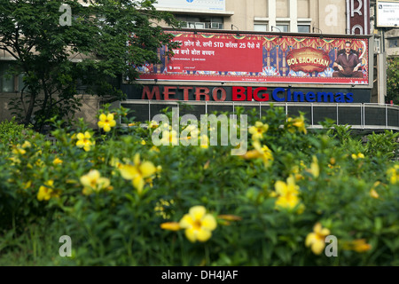Metro Kino Halle Mumbai Maharashtra Indien Asien Juli 2012 Stockfoto