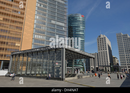 Berlin. Deutschland. Potsdamer Platz. Stockfoto