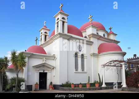 Griechische Kloster der zwölf Apostel Stockfoto