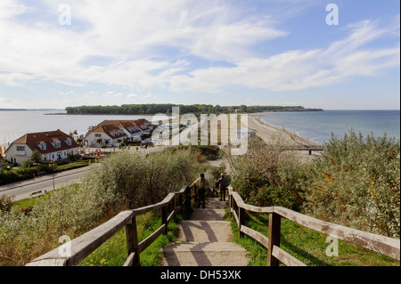 Schmiedeberg (Erkenntnisse Schloss-Hügel) in Rerik, Mecklenburg hierher Pommern, Deutschland Stockfoto