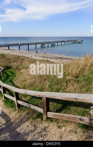 Schmiedeberg (Erkenntnisse Schloss-Hügel) in Rerik, Mecklenburg hierher Pommern, Deutschland Stockfoto