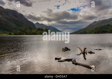 Loch Shiel - auf der Suche von Glenfinnan Stockfoto
