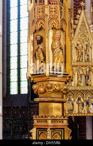 Kathedrale (14.c.) in Bad Doberan, Mecklenburg-hierhin Pommern, Deutschland Stockfoto