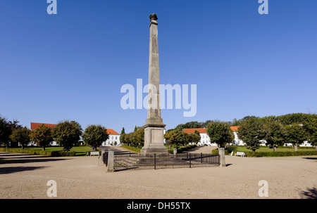 Der "Circus" in Putbus gebaut 19c., Isle of Rugia (Rügen) Mecklenburg-hierhin Pommern, Deutschland Stockfoto