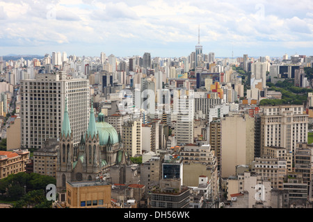 Skyline von Sao Paulo Stockfoto