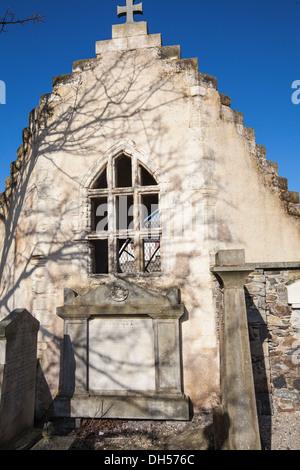 Kapelle & Grab St Marys Kirk in Banff in Aberdeenshire, Schottland Stockfoto