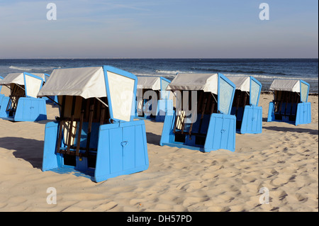 Strand der Ostsee Meer Spa Göhren, Insel der Rugia (Rügen) Mecklenburg-hierhin Pommern, Deutschland Stockfoto