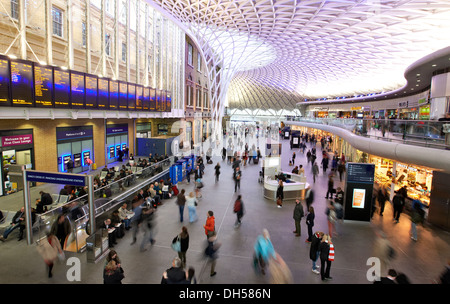 Kings Cross Bahnhof London UK Stockfoto