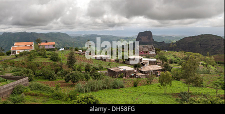 Rui Vaz Dorf, Insel Santiago, Kap Verde Stockfoto