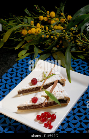 Schokolade-Orange Kuchen Stockfoto