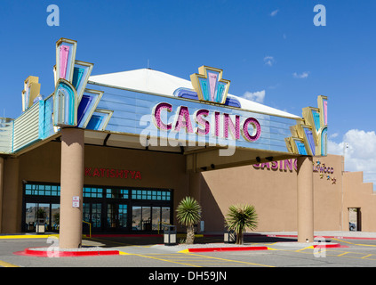 Native American Casino in San Felipe Pueblo, nördlich von Albuquerque, New Mexico, USA Stockfoto