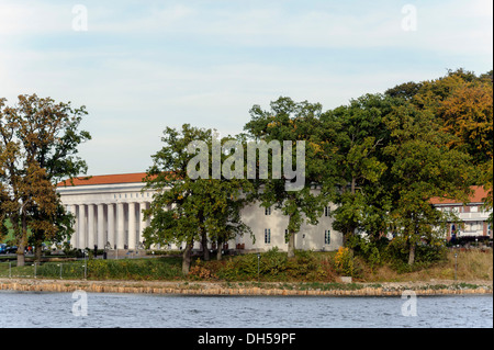 Badehaus Goor in Lauterbach in der Nähe von Putbus, Isle of Rugia (Rügen) Mecklenburg-hierhin Pommern, Deutschland Stockfoto