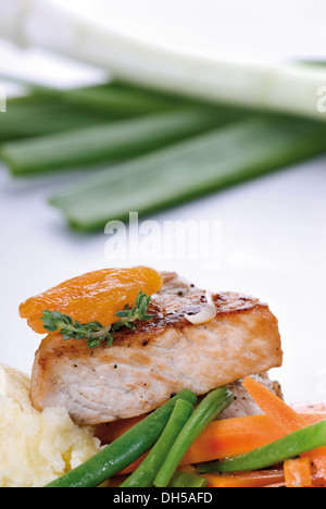 Schwein Lende Stockfoto