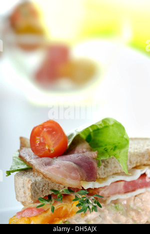 Club-sandwich Stockfoto
