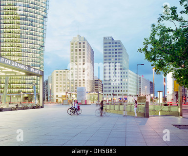 Potsdamer Platz, Platz, Mitte, Berlin, Berlin, Deutschland Stockfoto