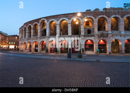 Die Arena am Piazza Brà in Verona; Arena di Verona Stockfoto