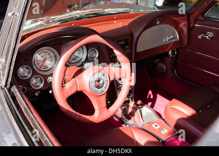 1964 Chevy Corvette Stingray restaurierten Interieur Stockfoto